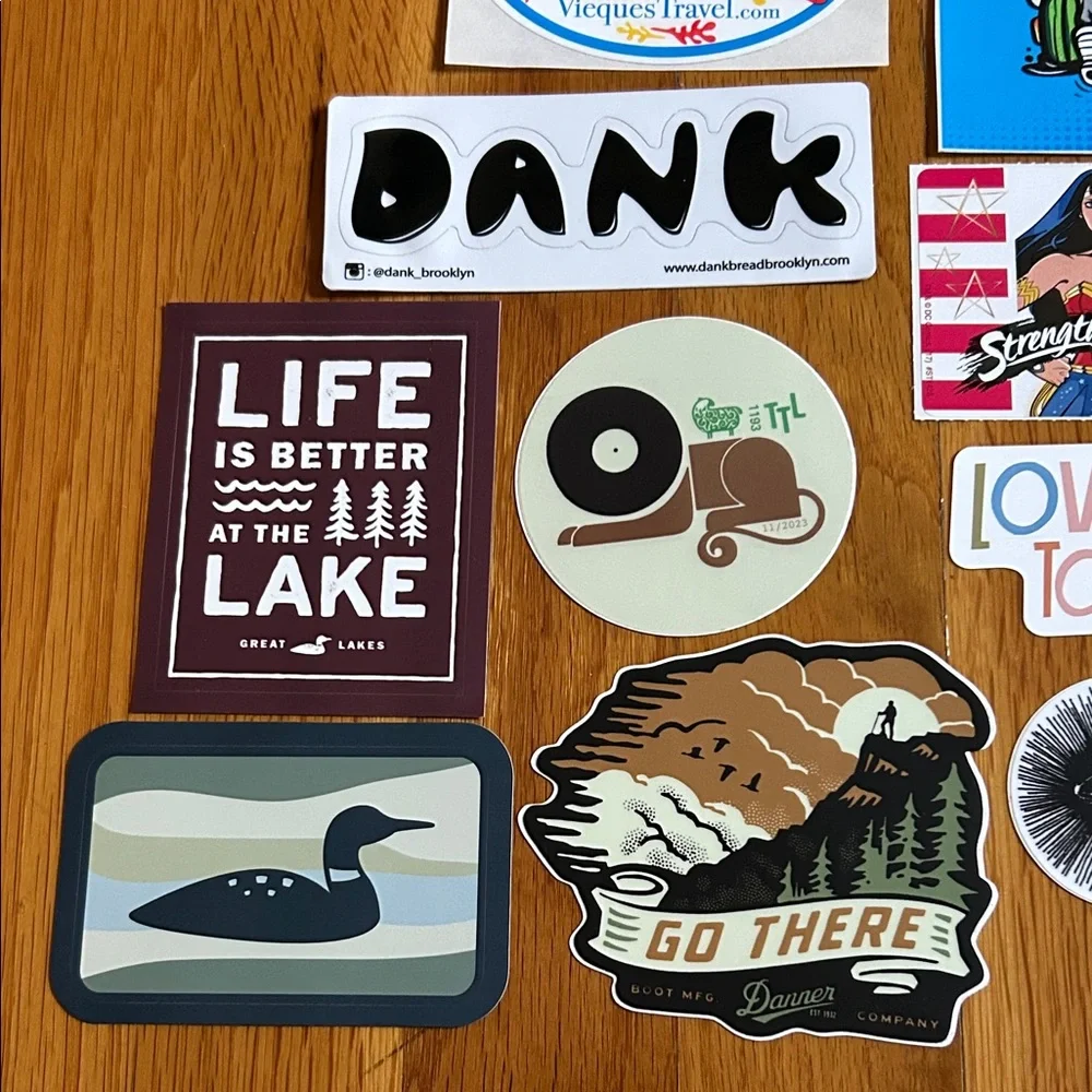 Colorful Sticker Collection including Coach’s - Picture 6 of 8